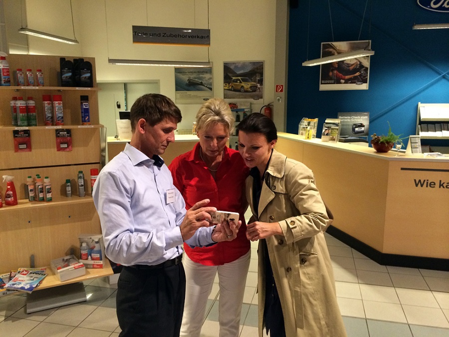 4. Wirtschaftstalk im Autohaus Barkowsky