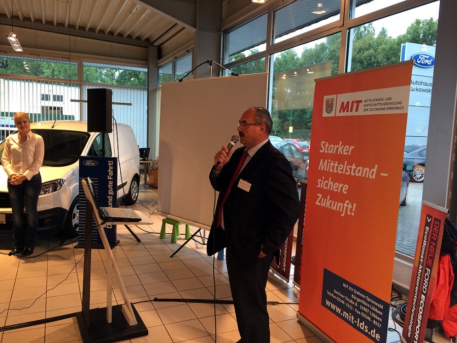 4. Wirtschaftstalk im Autohaus Barkowsky