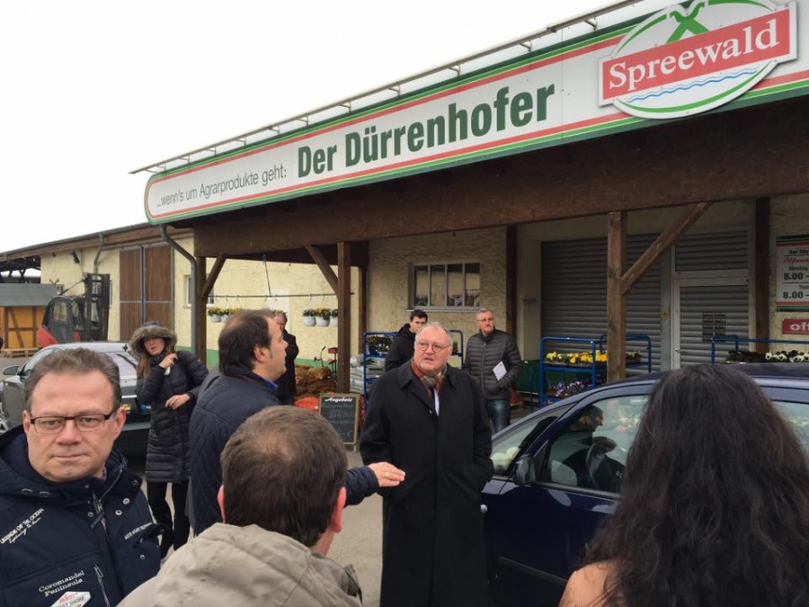 Unternehmer-Frühstück bei der Firma Agrarhandel & Service GmbH Dürrenhofe