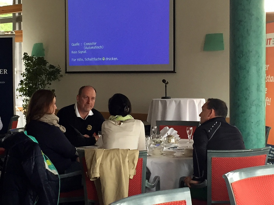 Unternehmer-Frühstück im Golfclub Motzen