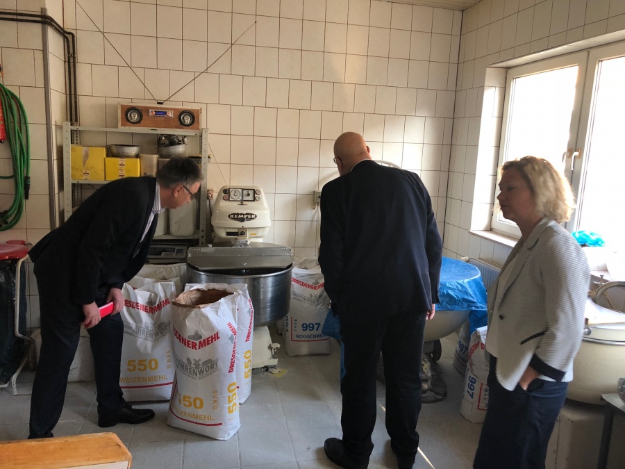 Unternehmerfrühstück 10.04.18 bei der Bäckerei Kuske in Schönwalde