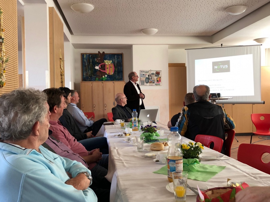 Unternehmerfrühstück 10.04.18 bei der Bäckerei Kuske in Schönwalde