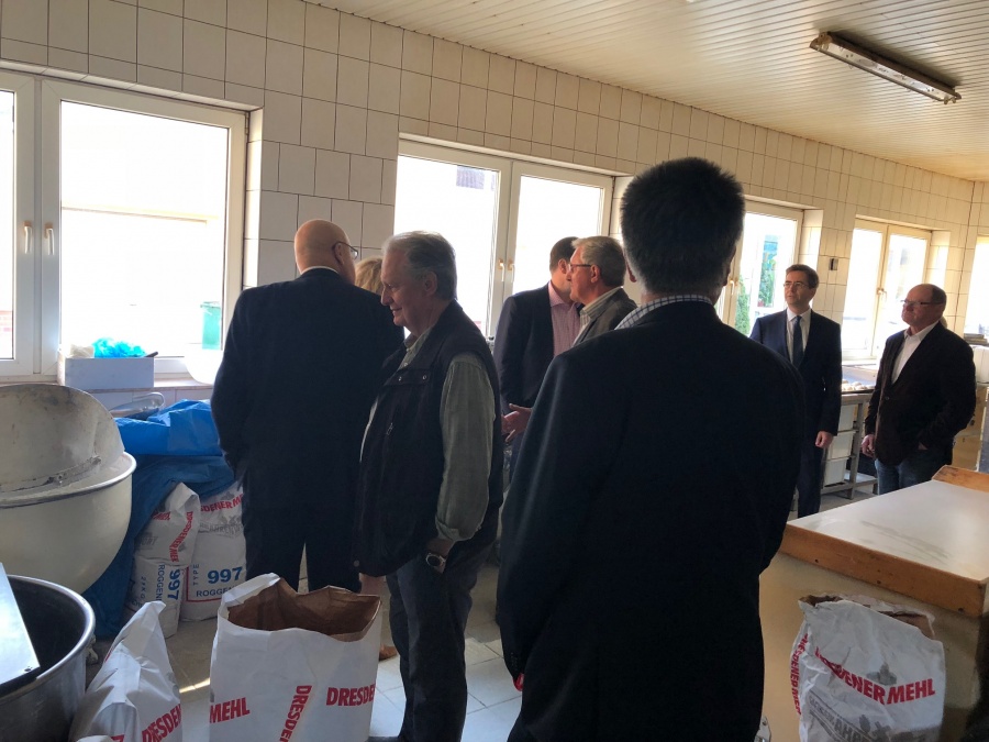 Unternehmerfrühstück 10.04.18 bei der Bäckerei Kuske in Schönwalde