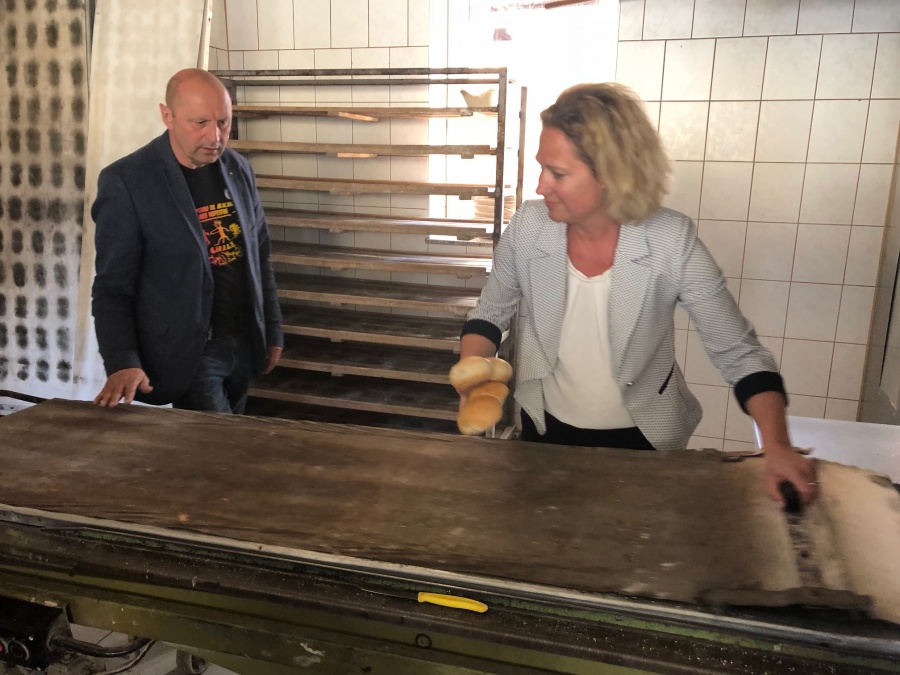 Unternehmerfrühstück 10.04.18 bei der Bäckerei Kuske in Schönwalde