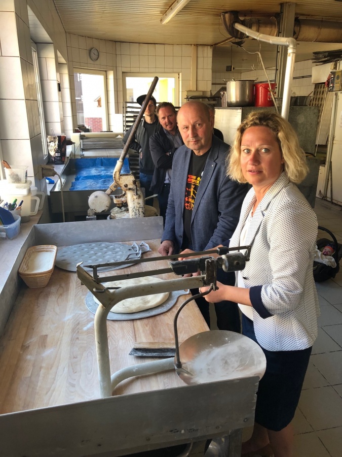 Unternehmerfrühstück 10.04.18 bei der Bäckerei Kuske in Schönwalde