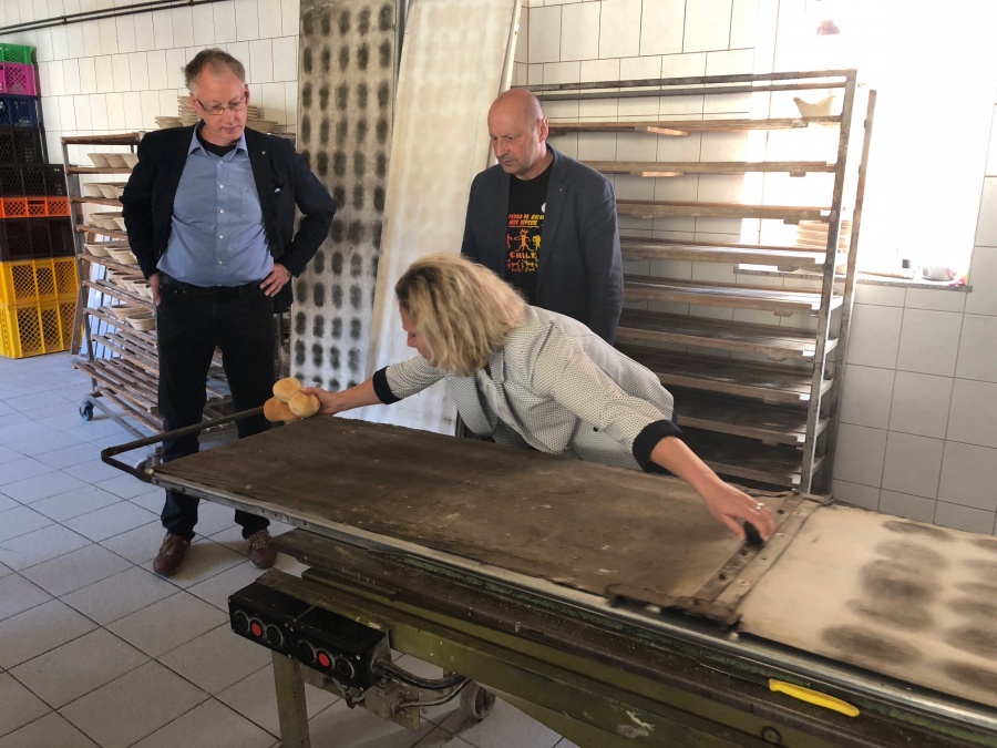 Unternehmerfrühstück 10.04.18 bei der Bäckerei Kuske in Schönwalde
