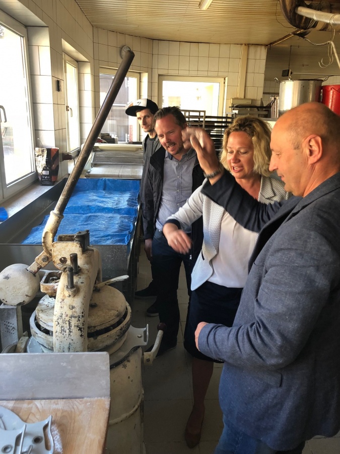 Unternehmerfrühstück 10.04.18 bei der Bäckerei Kuske in Schönwalde