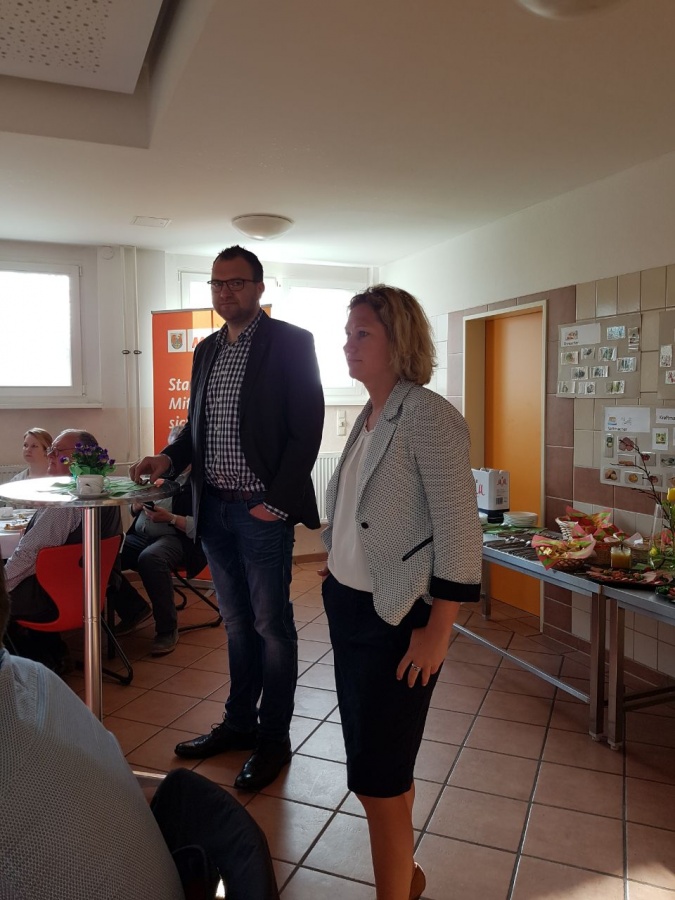 Unternehmerfrühstück 10.04.18 bei der Bäckerei Kuske in Schönwalde