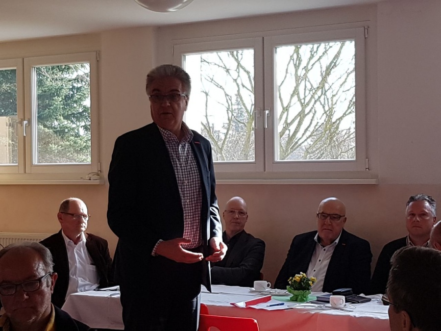 Unternehmerfrühstück 10.04.18 bei der Bäckerei Kuske in Schönwalde