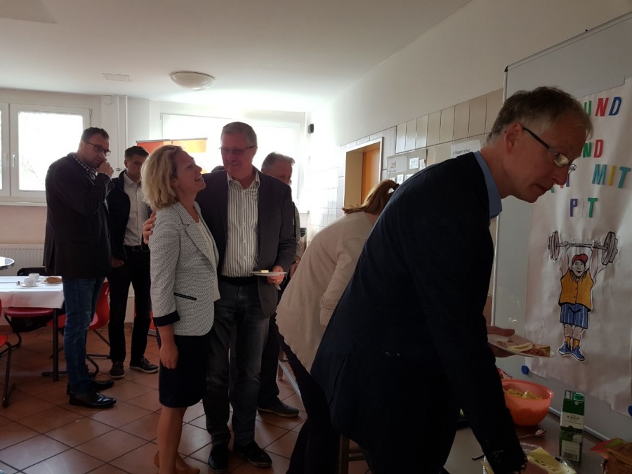 Unternehmerfrühstück 10.04.18 bei der Bäckerei Kuske in Schönwalde
