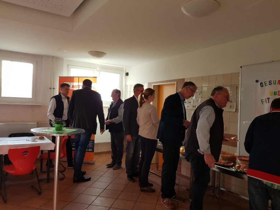 Unternehmerfrühstück 10.04.18 bei der Bäckerei Kuske in Schönwalde
