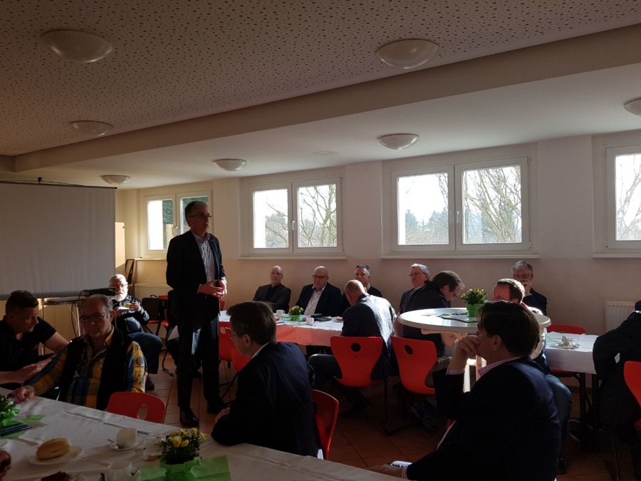 Unternehmerfrühstück 10.04.18 bei der Bäckerei Kuske in Schönwalde