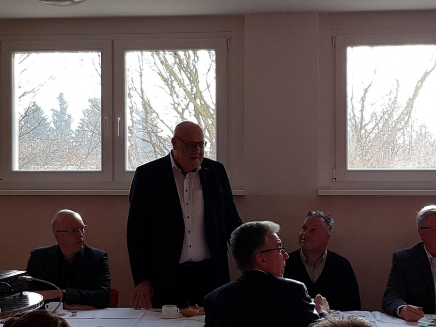 Unternehmerfrühstück 10.04.18 bei der Bäckerei Kuske in Schönwalde