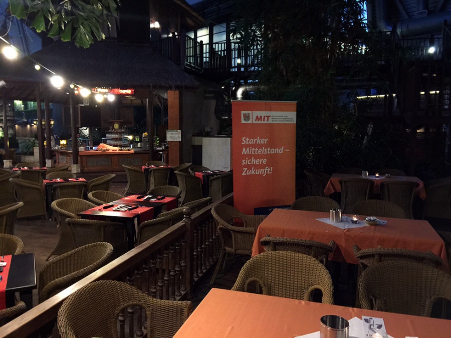 Unternehmerfrühstück im Tropical Island