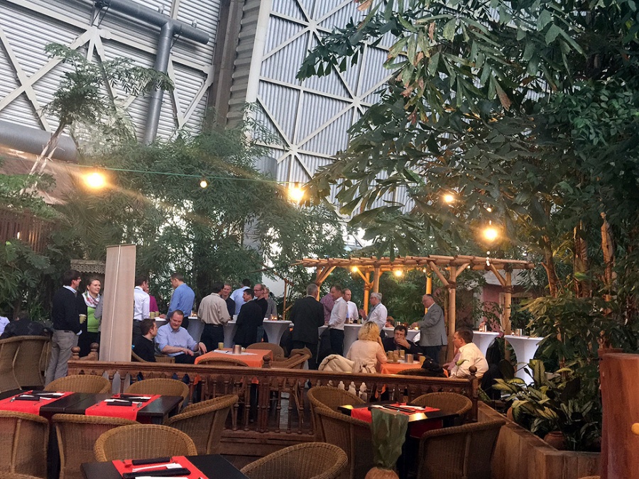 Unternehmerfrühstück im Tropical Island