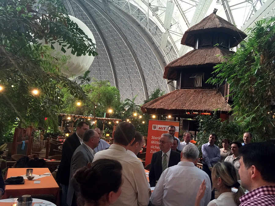 Unternehmerfrühstück im Tropical Island