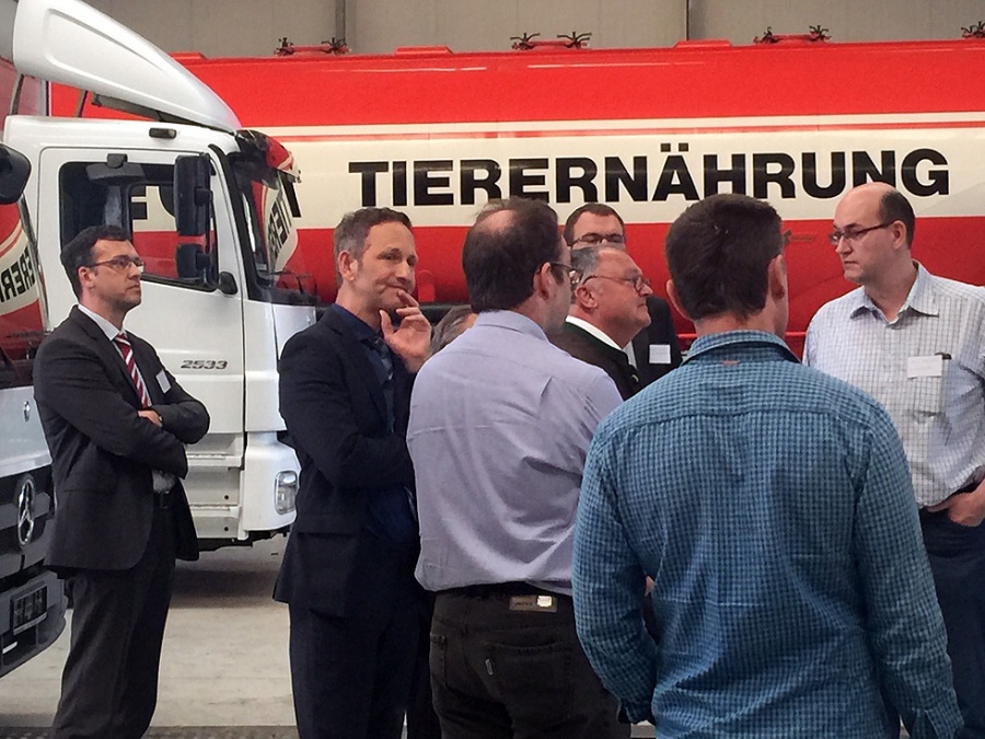 Wirtschaftstalk bei Fahrzeugbau Wischmann