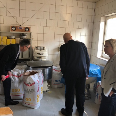 Unternehmerfrühstück 10.04.18 bei der Bäckerei Kuske in Schönwalde